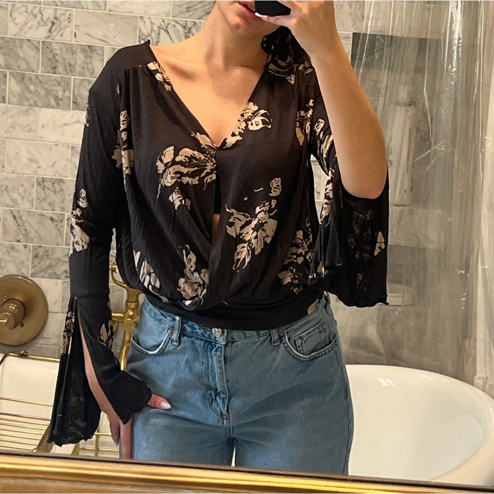 Free People Long Sleeve Top